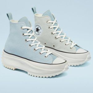 Converse Summer Denim Run Star Hike Blue Mens 9 Unisex Casual Lifestyle …